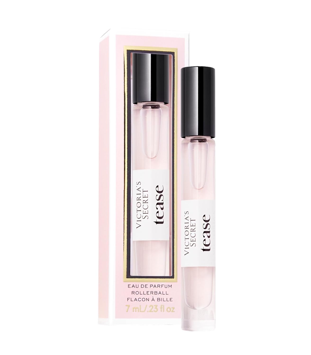 Victoria's Secret Tease Eau de Parfum Travel Spray, Notes of White Gardenia, Anjou Pear & Black Vanilla, Mini Perfumes for Women (0.23 oz)