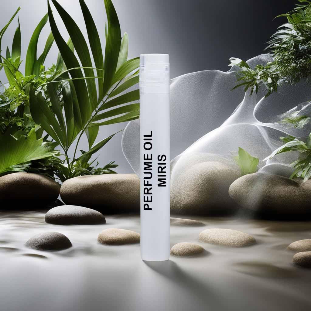 MIRIS Perfume Oil No. 48871, Inspired by Oud Kalemat, Long-Lasting Unisex Roll-On For Women and Men, Rollerball 0.34 Fl Oz / 10 ml