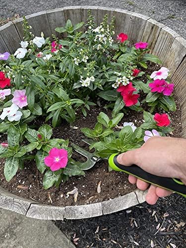 Garden Guru Stainless Steel Hand Weeder Fork Tool – Rust Resistant Stainless Steel – Ergonomic Handle – Great for Planting, Spreading Mulch, Weeding, Loosening & Transplanting Soil (4 Pack) - Image 4