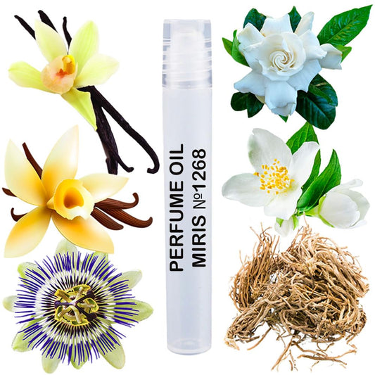 MIRIS Perfume Oil No. 1268, Inspired by Hypnose, Long-Lasting Women Roll-On, Rollerball 0.34 Fl Oz / 10 ml