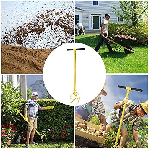 BARAYSTUS Hand Tiller, Twist Garden Claw Cultivator for Soil loosening - Image 5