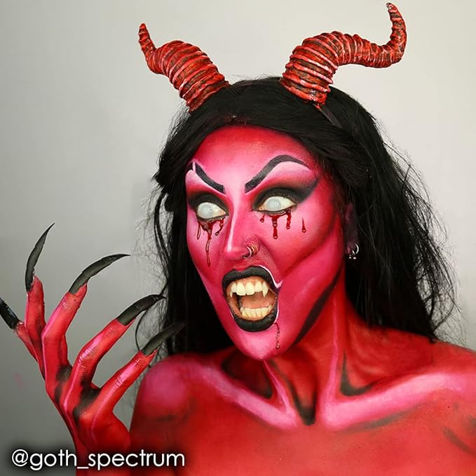 Mehron Makeup CreamBlend Stick | Face Paint, Body Paint, & Foundation Cream Makeup | Perfect for Halloween .75 oz (21 g) (Really Bright Red)