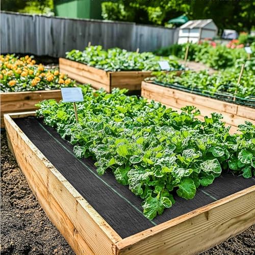3ft x 100ft Weed Barrier Landscape Fabric Heavy Duty Premium Weed Control Fabric Durable & Eco-Friendly Weed Block Gardening Mat Landscaping Fabric - Image 4