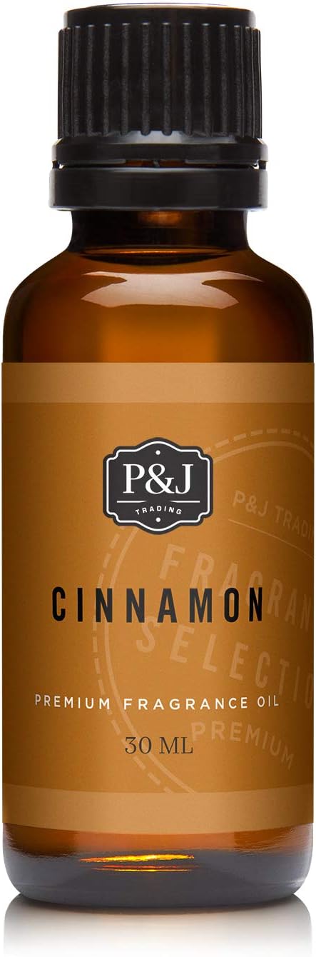 P&J Trading Fragrance Oil | Cinnamon Oil 30ml - Candle Scents for Candle Making, Freshie Scents, Soap Making Supplies, Diffuser Oil Scents