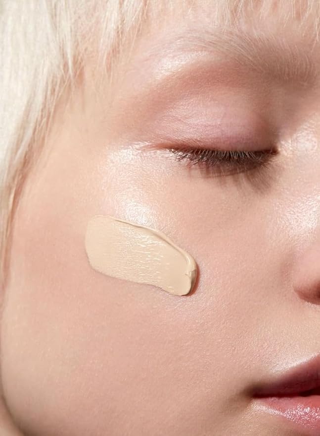 MADARA Organic Skincare |SKINONYM Semi-Matte Peptide Foundation, #10 PORCELAIN, 30ml – Natural foundation with collagen-supporting peptides, Semi-matte finish, Buildable coverage, Skincare benefits