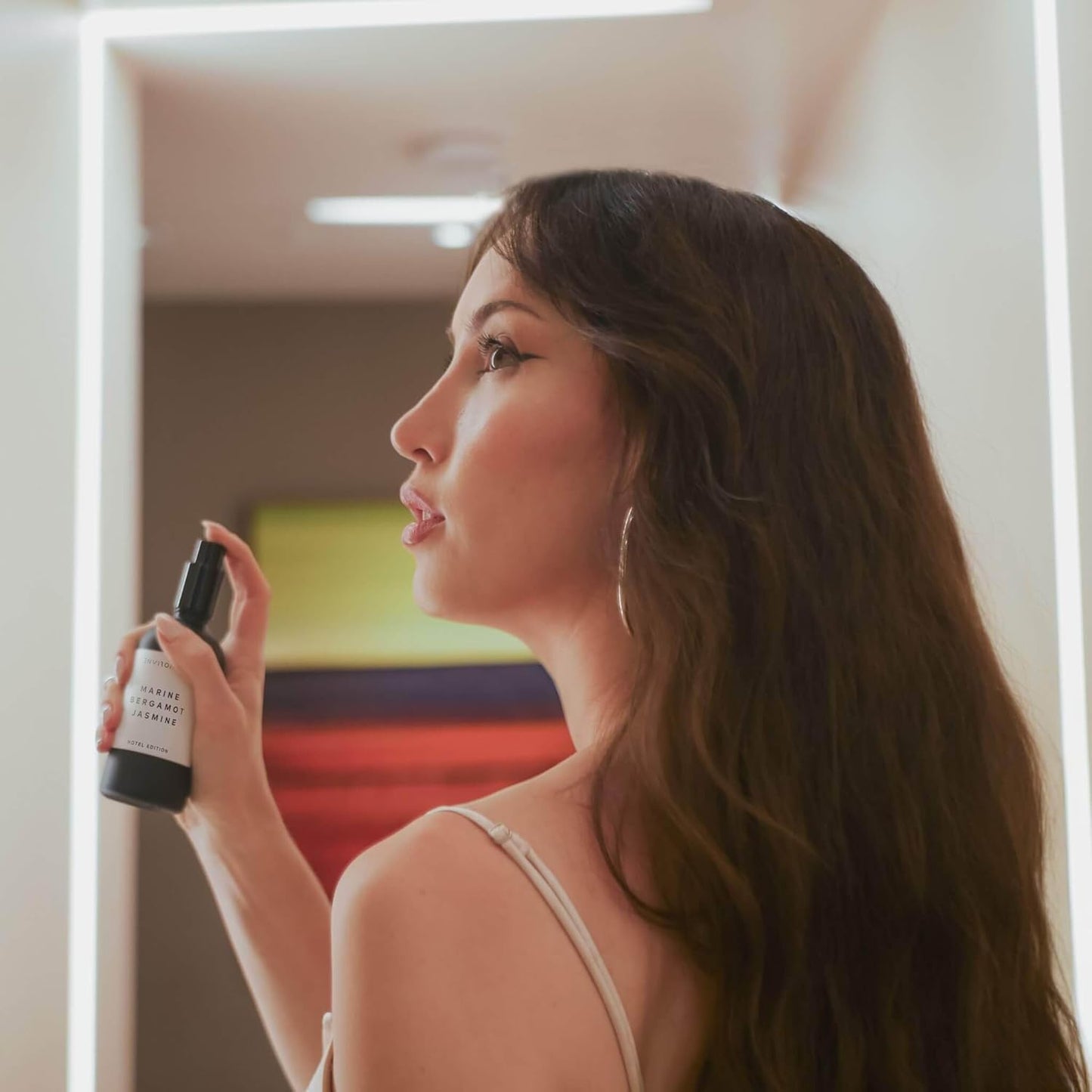 ENVIRONMENT Inspired by 5-Star Hotels FMT Room Spray, 100ml Air Freshener (Damask Rose | Vetiver | Guaiac Wood) Home Fragrance Accessories, Room Perfume, Room Deodorizer, Vegan & Cruelty-Free