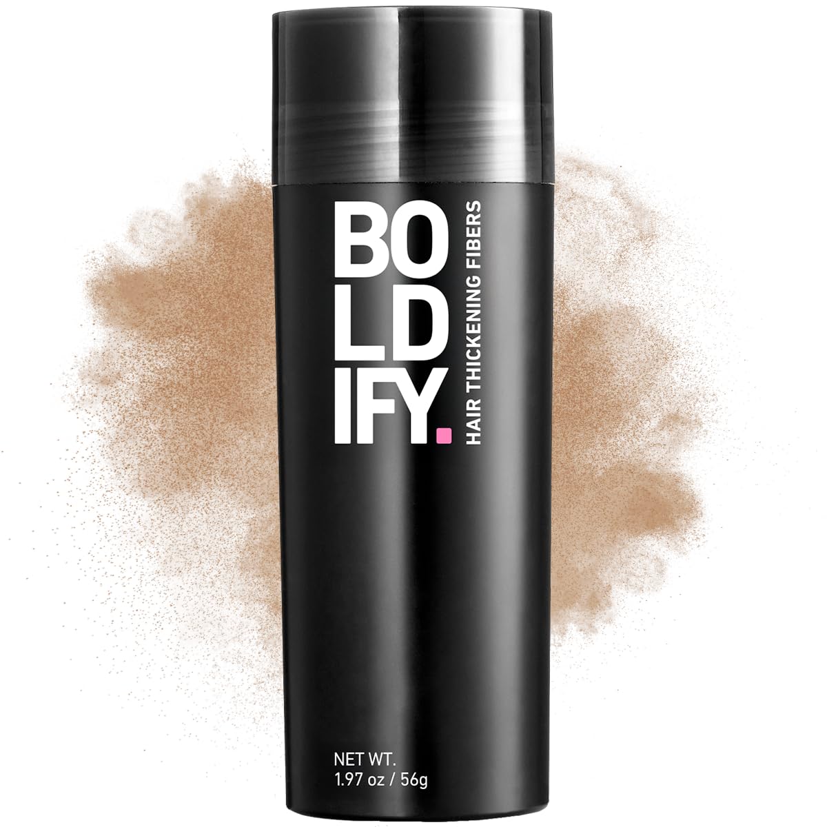BOLDIFY Hair Fibers (56g) - Fill In Thinning and Fine Hair for an Instantly Fuller, Thicker Look - 14 Shades for Women & Men - Medium Blonde