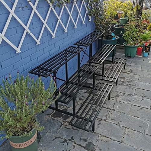 Zhongma 3 Tier Heavy Duty Metal Plant Stand Indoor & Outdoor easy assembly - Image 5