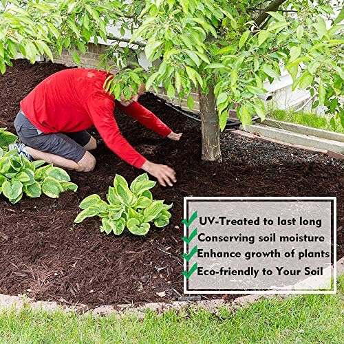 Premium 5oz Pro Weed Barrier Landscape Fabric Ground Cover Heavy Duty Commercial Anti-Weed Gardening Mat, 6ft x 300ft, Black - Image 4