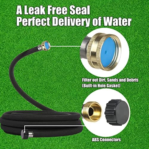 Cuckoo 100ft Soaker Hose 5/8"Garden Drip Hoses Heavy Duty Irrigation（100ft） - Image 3