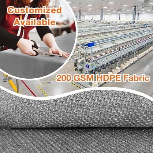 Artpuch Outdoor Pergola Shade Cover 7x10 FT Sun Shade Cloth with Grommets Light Grey 90% UV Protection Canopy Patio Privacy Screen (Customized Available) - Image 2