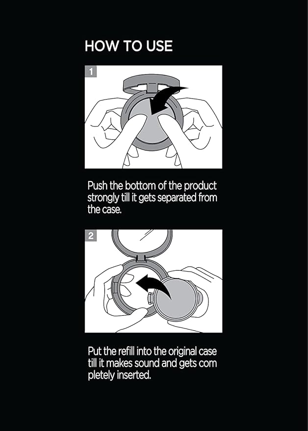 JUNG SAEM MOOL Essential Skin Nuder Cushion Refill | Natural Finish, Buildable Coverage Cushion Foundation by Korean Makeup Artist (Refill Only, 0.49 Fl Oz, SPF 50), 25 Bronze