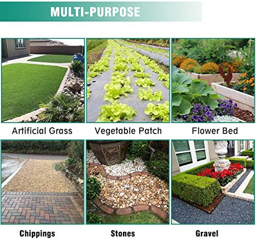 6FTx250FT Weed Barrier Landscape Fabric Heavy Duty 5oz Pro Ground Cover Mat - Image 6