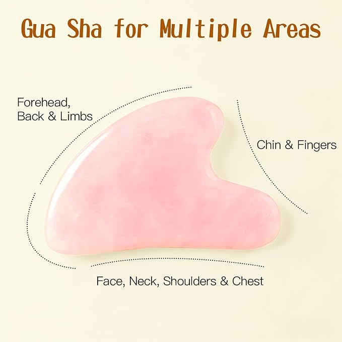 Vitamin E Rose Oil & Gua Sha Massage Tools Set, Gua Sha Oil for Face & Body, Organic Vitamin E Oil for Moisturizing and Hydrating, Anti Aging, Valentine's Day Gifts for Her