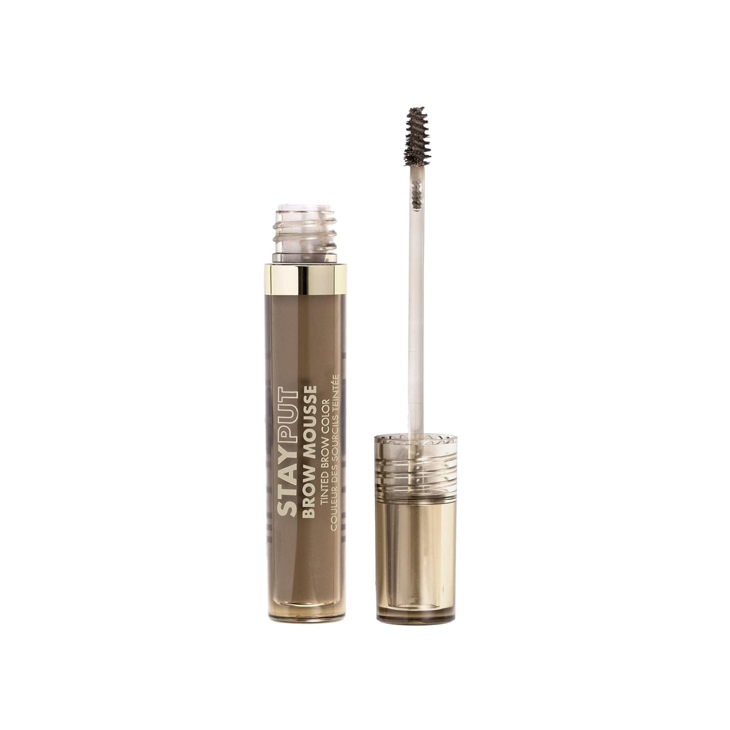Milani Brow Tint- Stay Put Tinted Brow Mousse, Nourishing, High-Pigment infused with Shea Butter, Jojoba Seed Oil & Panthenol Vitamin B5 - Soft Brown
