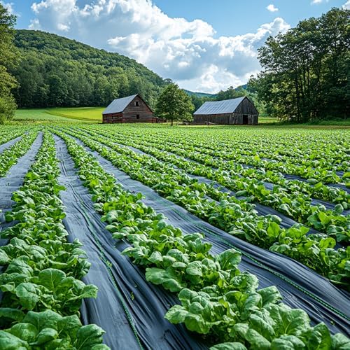3ft x 250ft Weed Barrier Landscape Fabric Heavy Duty Premium Weed Control Fabric Durable & Eco-Friendly Weed Block Gardening Mat Landscaping Fabric - Image 4