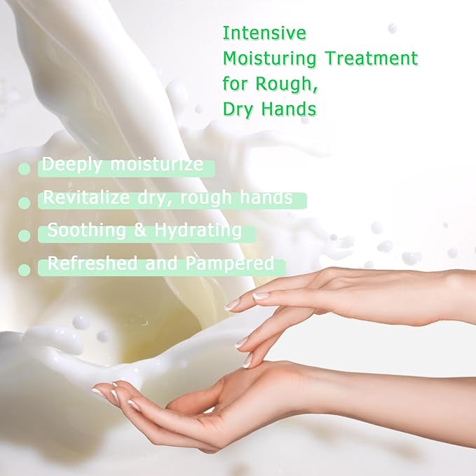 Moisturizing Hand Mask 5 Pairs Hydrating and Nourishing Hand Masks for Dry Cracked Hands for Soft Silky Smooth Hands Spa Treatment Women and Men, 40g/Pair