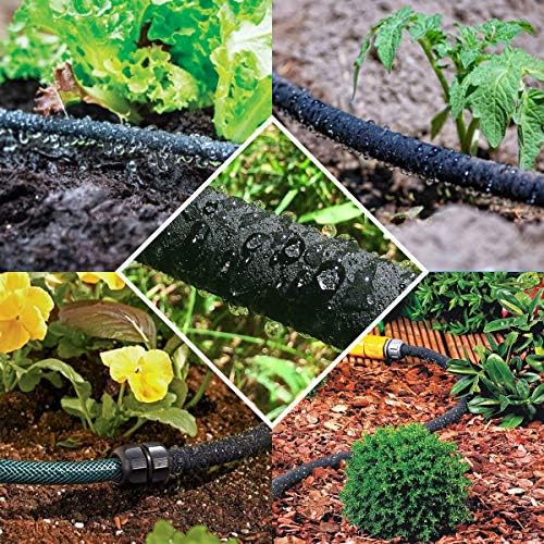 Cuckoo 100ft Soaker Hose 5/8"Garden Drip Hoses Heavy Duty Irrigation（100ft） - Image 5