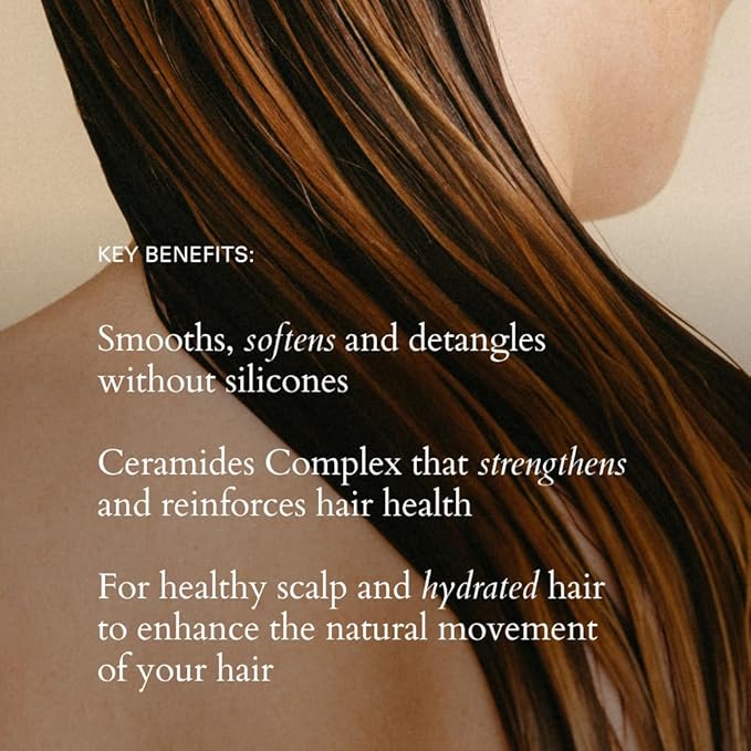 RŌZ Foundation Conditioner | For All Hair Types | Soothes, Nourishes | Hydrating Ceramides, Pea Peptides, Avocado Oil, Strengthen, Protect | Vegan, Paraben, SLS, Sulfate-Free | 10.1 oz / 300 mL