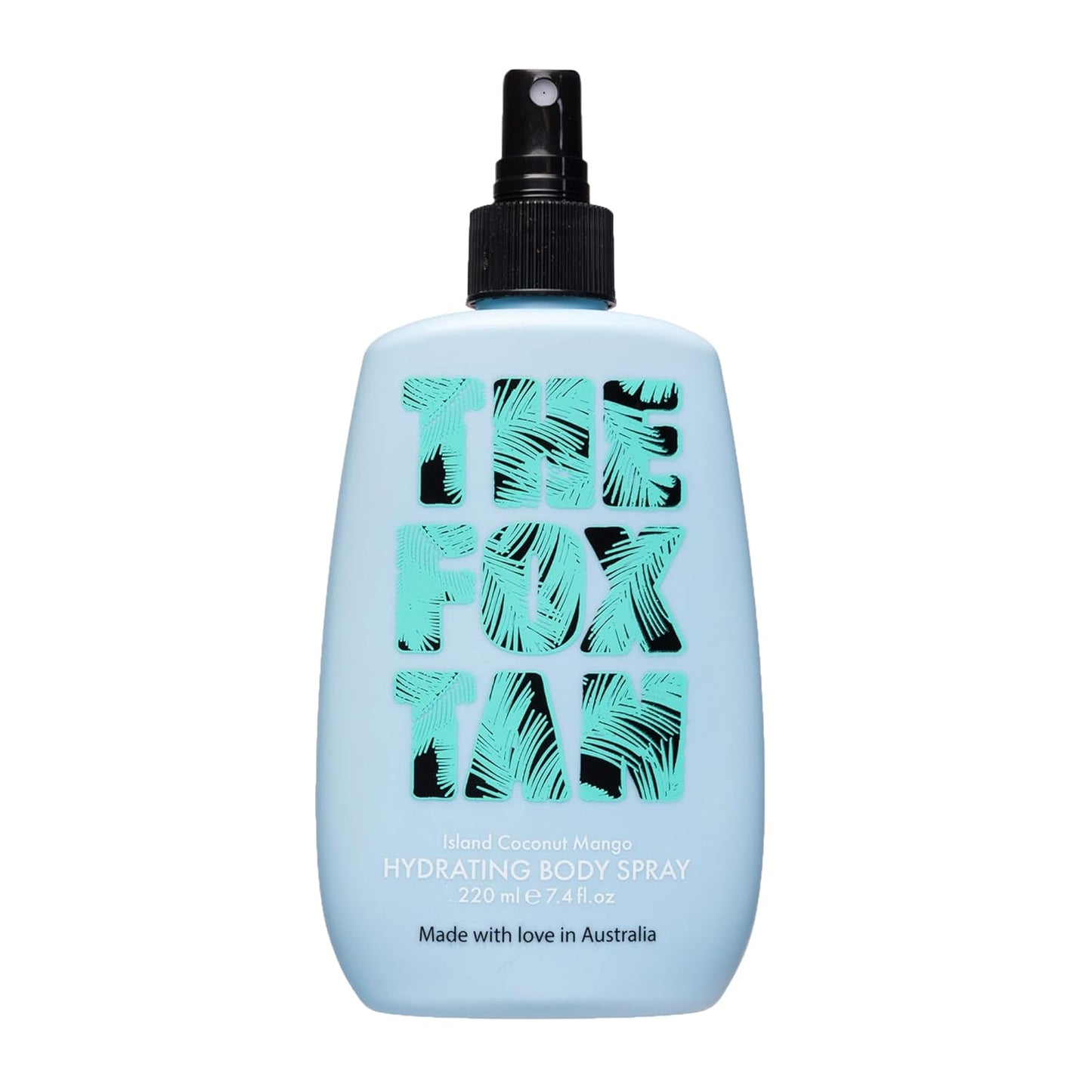 The Fox Tan Hydrating Body Spray, Long-Last Fragrance Perfume Mist, Soothing & Moisturizing, Tropical Scent, Vegan & Cruelty-Free, 220mL