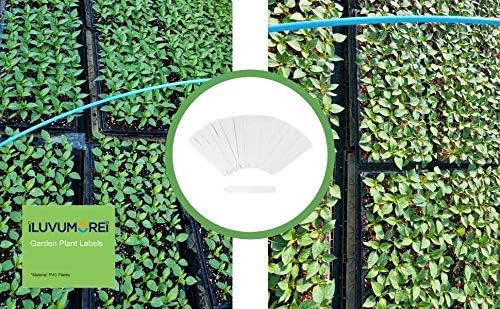 500 Pcs 5 Inch Plastic Plant Nursery Garden Labels Pot Marker Garden Stake Tags White (500) - Image 3