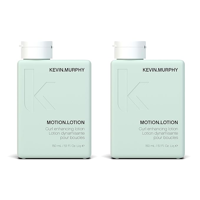 KEVIN.MURPHY MOTION.LOTION - Curl Enhancer Lotion - Hair Care for Long or Fine Hair - Curl Defining Lotion - Weightless with Anti-Frizz - 150 mL / 5.1 fl oz (Pack of 2)