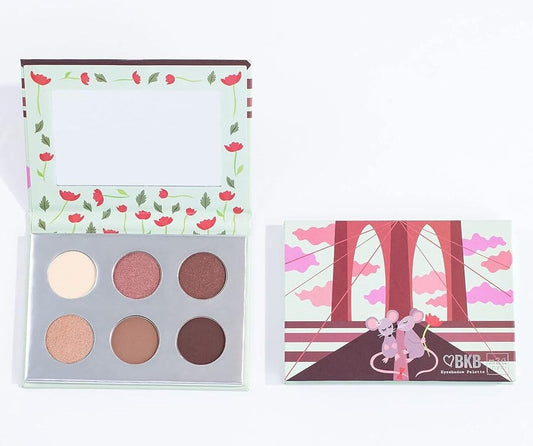 M2U NYC Eyeshadow Palette, Eye Shadow, Makeup Palette, Eye Shadow Palette Makeup, Makeup Palettes, 6 Tones/Shades, Multiple Colors from Nude to Bold (Nude/Neutrals)