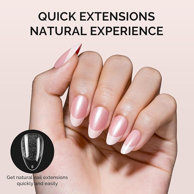 MelodySusie Short Almond X Nail Tips - 600Pcs 15 Sizes Clear Acrylic, Half Matte Full Cover Press on Nails for DIY Extension & Salon Use, Pre-Shaped for Long-Lasting Manicure, Fall Winter Nails