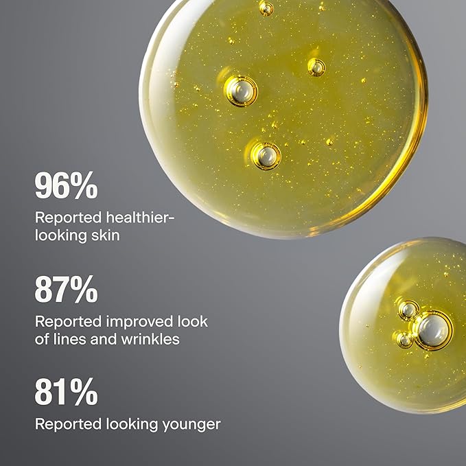 Caldera + Lab The Good | Men's Organic Moisturizing Face Serum for Dry, Sensitive, & Normal Skin – Vegan, Natural & Antioxidant Packed Skincare Facial Oil