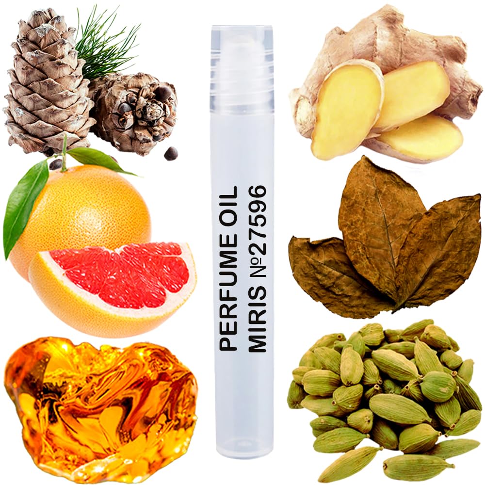 MIRIS Perfume Oil No. 27596, Inspired by The One, Long-Lasting Men Roll-On, Rollerball 0.34 Fl Oz / 10 ml