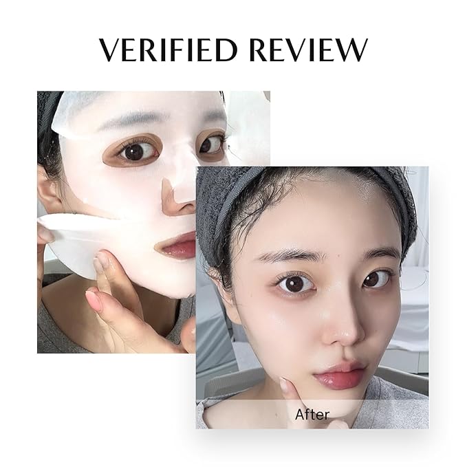 CELONIA Signature Bio Facial Sheet Mask, Stem Cell Deep Hydrating Face Mask, Anti Aging Treatment For Healthy Glowing Skin, Minimize Pores, Reduce Fine Line, Boost elasticity, Correct Redness 5 Count