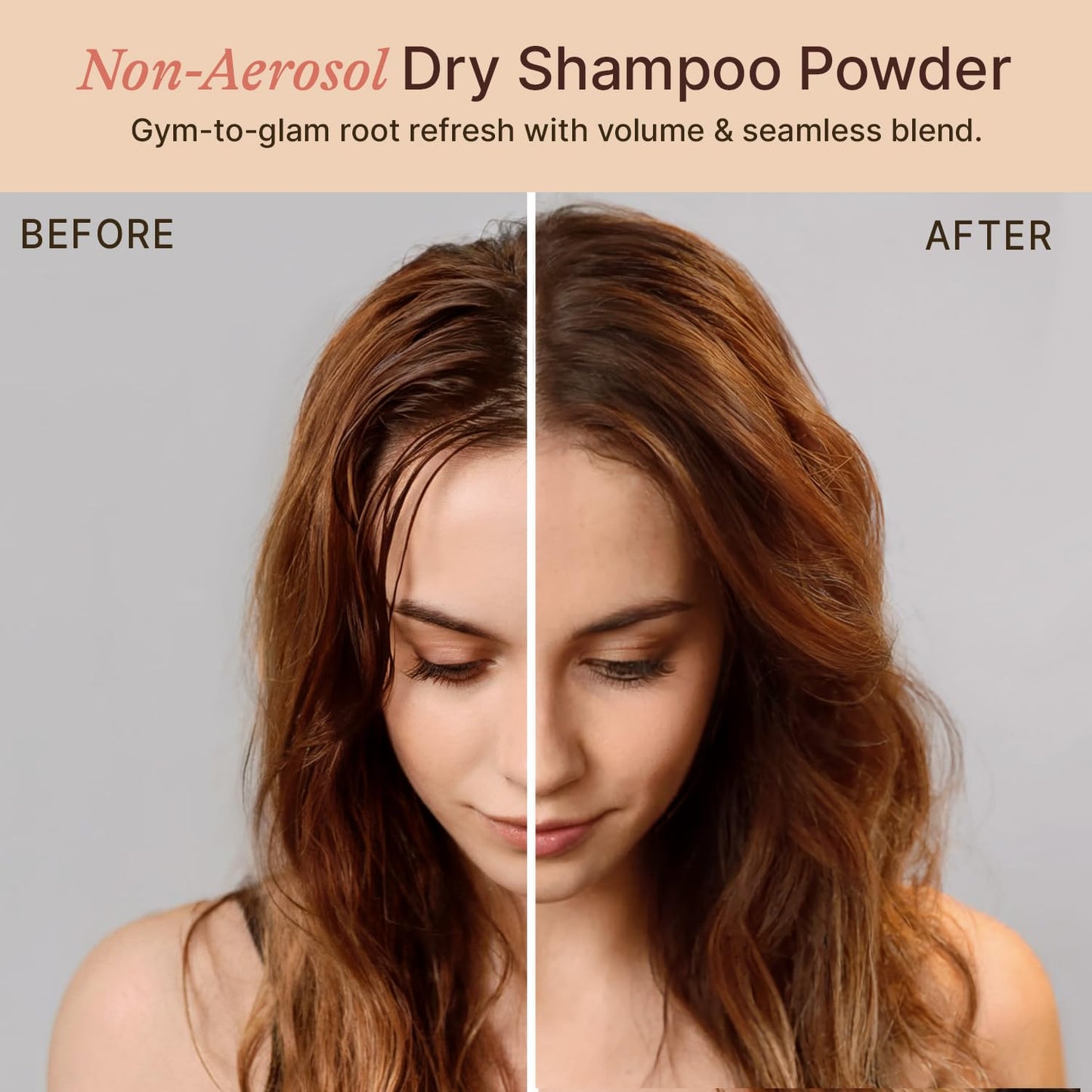 Beauty by Earth Non-Aerosol Dry Shampoo Powder - Volumizing Non Toxic with Biotion, Oil-Absorbing Natural Ingredients, Made in USA