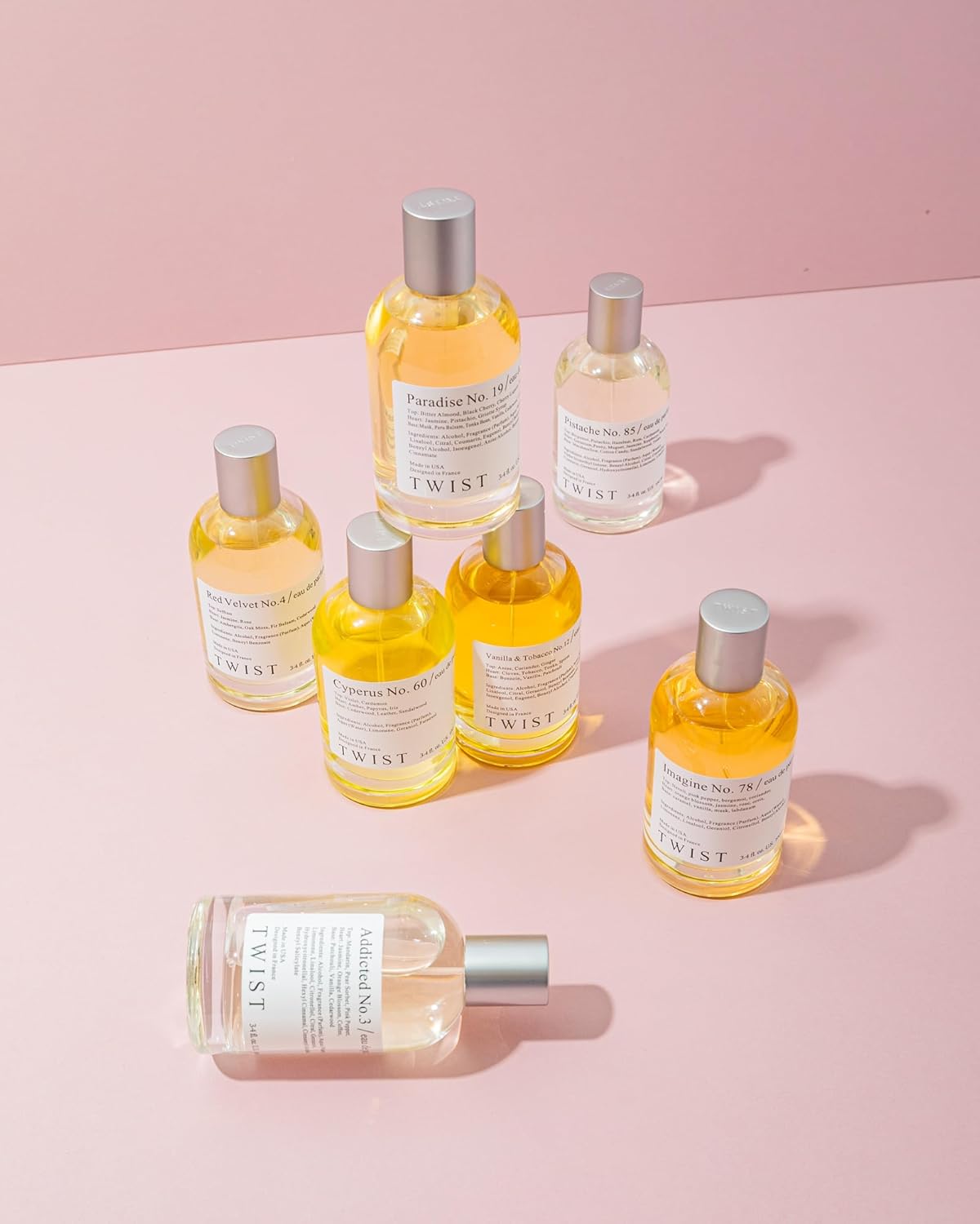 Twist Vanilicious No. 96 - Eau De Parfum Inspired by D. Vanilla Diorama, Long-Lasting Perfume For Women & Men, Paraben Free, Vegan, Clean Ingredients, Unisex, Fragrance - Spray 100 ml | 3.4 fl. oz.