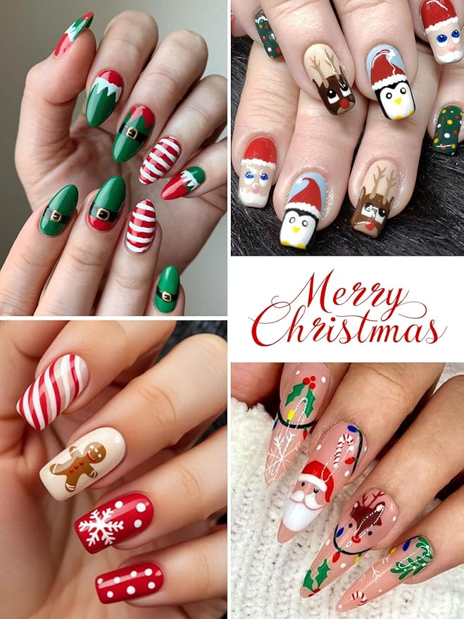 EBANKU Nail Art Pens For Painting Nails, 24 Colors Double-Ended Nail Art Marker Quick-Drying Nail Polish Pen For 3D Nail Art, Fine Tip Nail Point Dotting Tool Drawing Pen For DIY Beauty Adorn Manicure