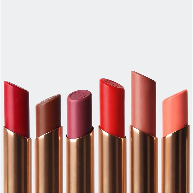 Magnifaik Beijo Luminous Moisturizing Lipstick - Lip Makeup with Natural Ingredients - Mango Butter and Acai Oil Lipstick for Women - Goiaba - 0.1 oz