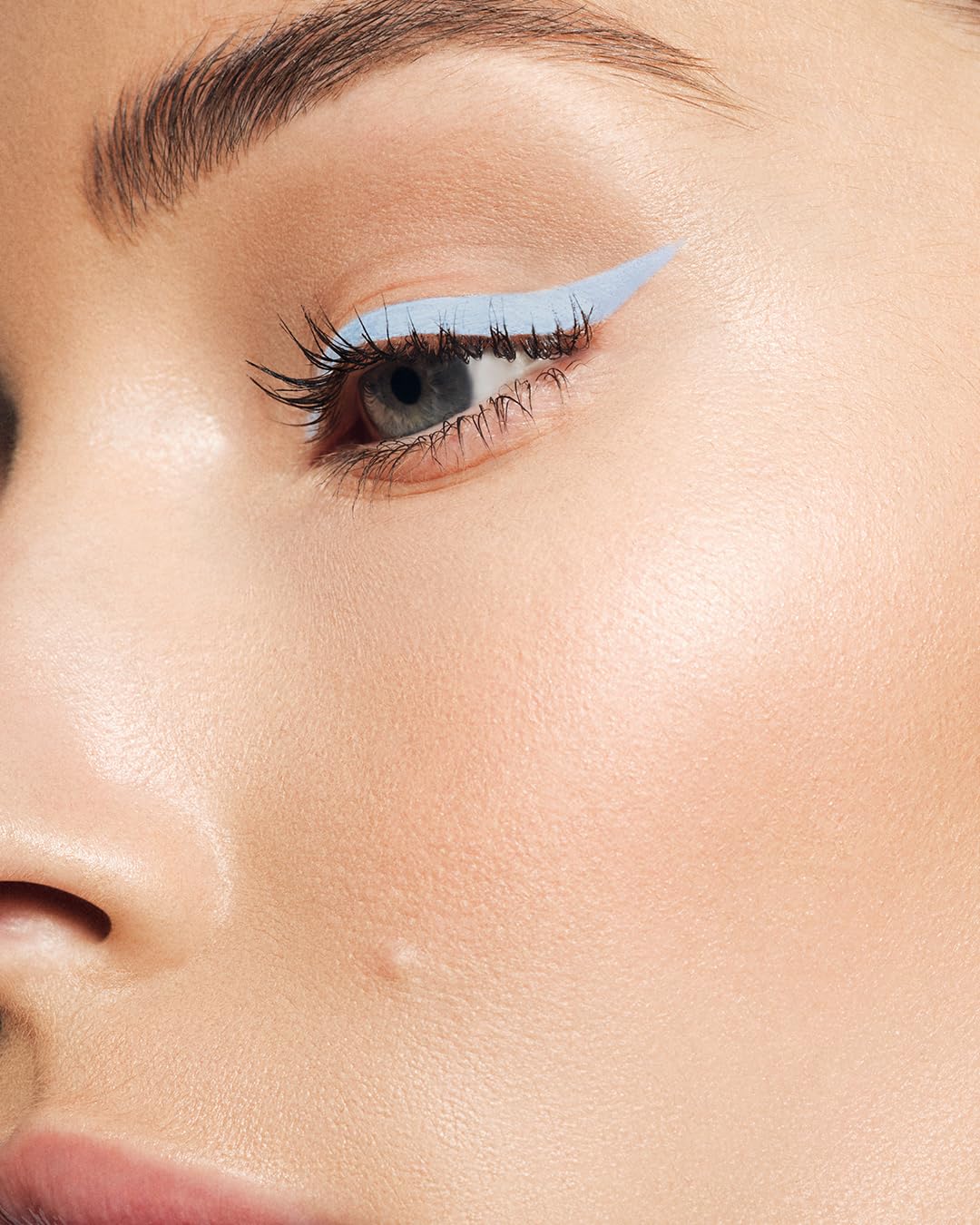 MAKE Beauty Liquid Line Waterproof Liquid Eyeliner Pen. Smudge-Proof Felt Tip for Precise Application of Lines, Wings, and Graphics. Long Lasting Eye Liner - Shade, New Sky