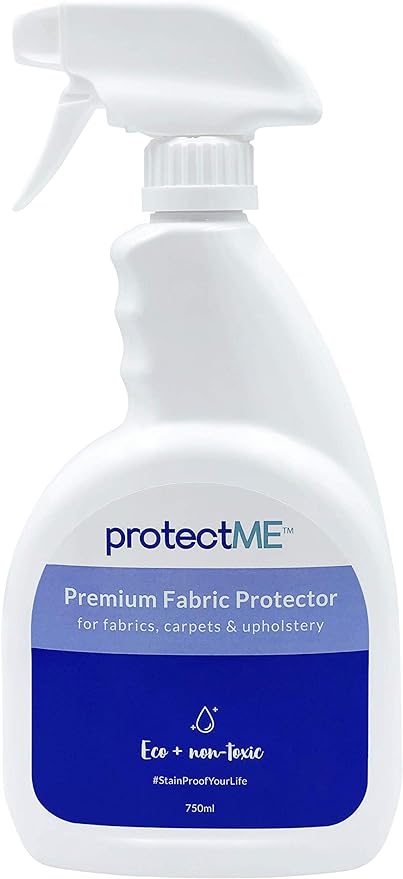 Fabric Protector and Stain Resistant Spray - Upholstery Fabric Spray for Stain Guard for Carpet, Shoes, Couch, Sofa - Non Toxic Water Based Furniture Protector - 25.4 Fl. Oz.