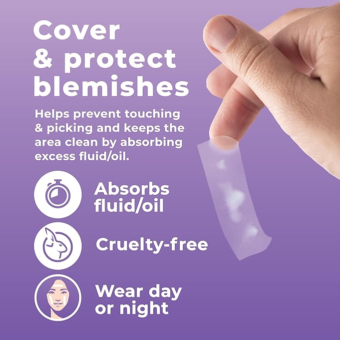 Large Pimple Patches for Face (20 Pack), Hydrocolloid Acne Patch, Hydrocolloid Bandages, Big Pimple Patches, Large Acne Patch