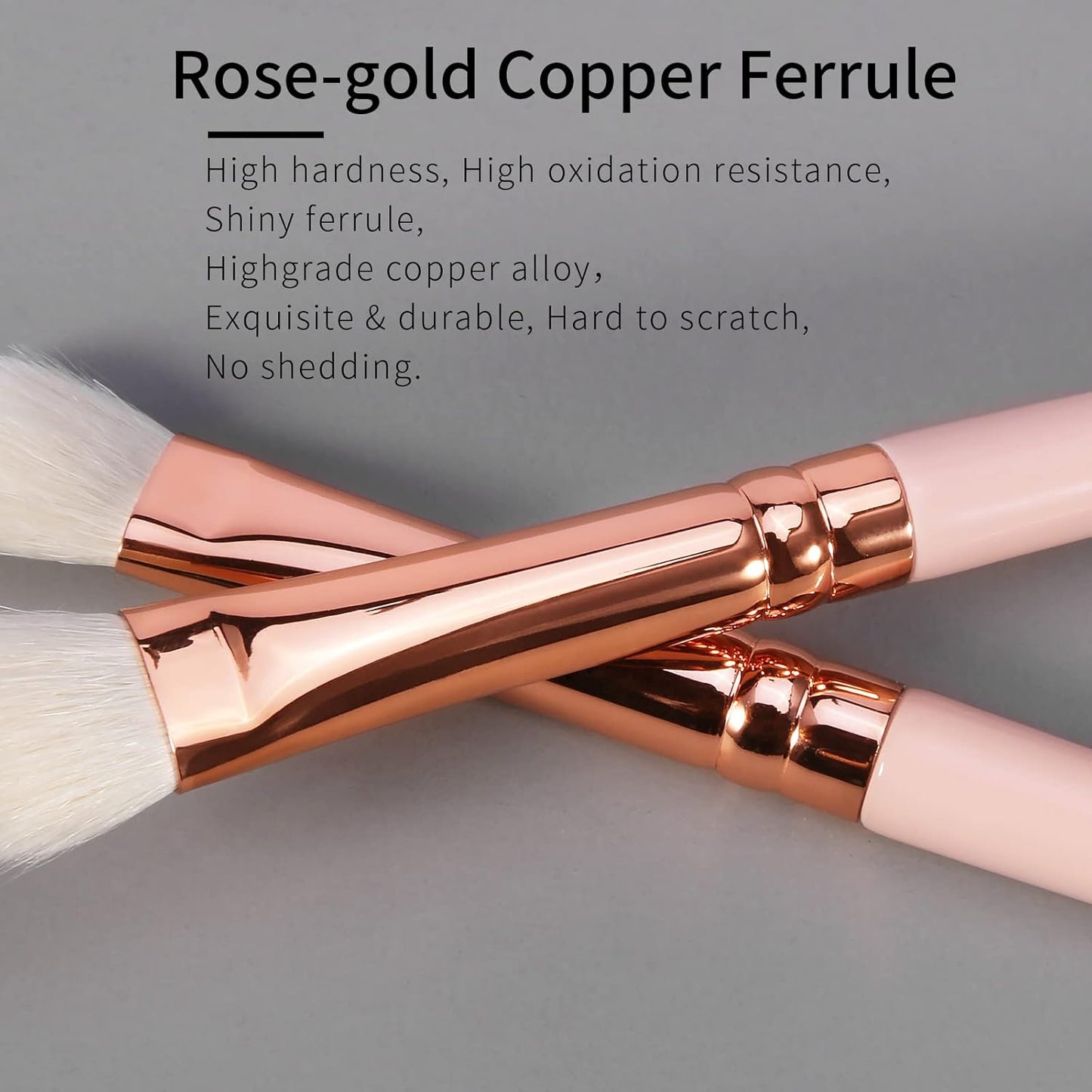 Natural Goat Hair Eyeshadow Brush, Large Smudge Eye Shadow Brush, Shader Eye Shadow Brushes, Single Natural Hair Makeup Brush, Single Eyeshadow Blending Brush.