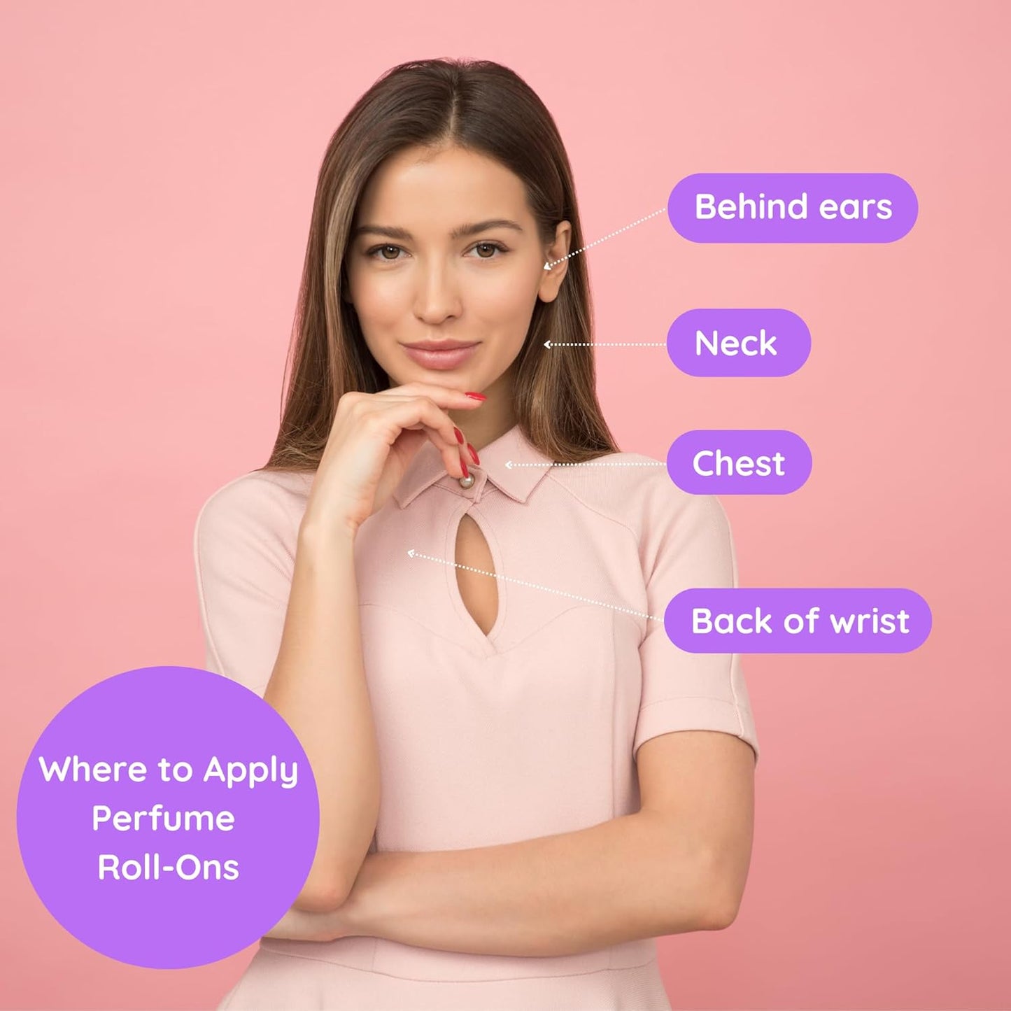 Lilac Blossom Delicious Pure Essential and Fragrance Oil Perfume Roll On with Organic Jojoba Oil, Alcohol Free, Small-Batch, Made in California, 0.34 Fl Oz