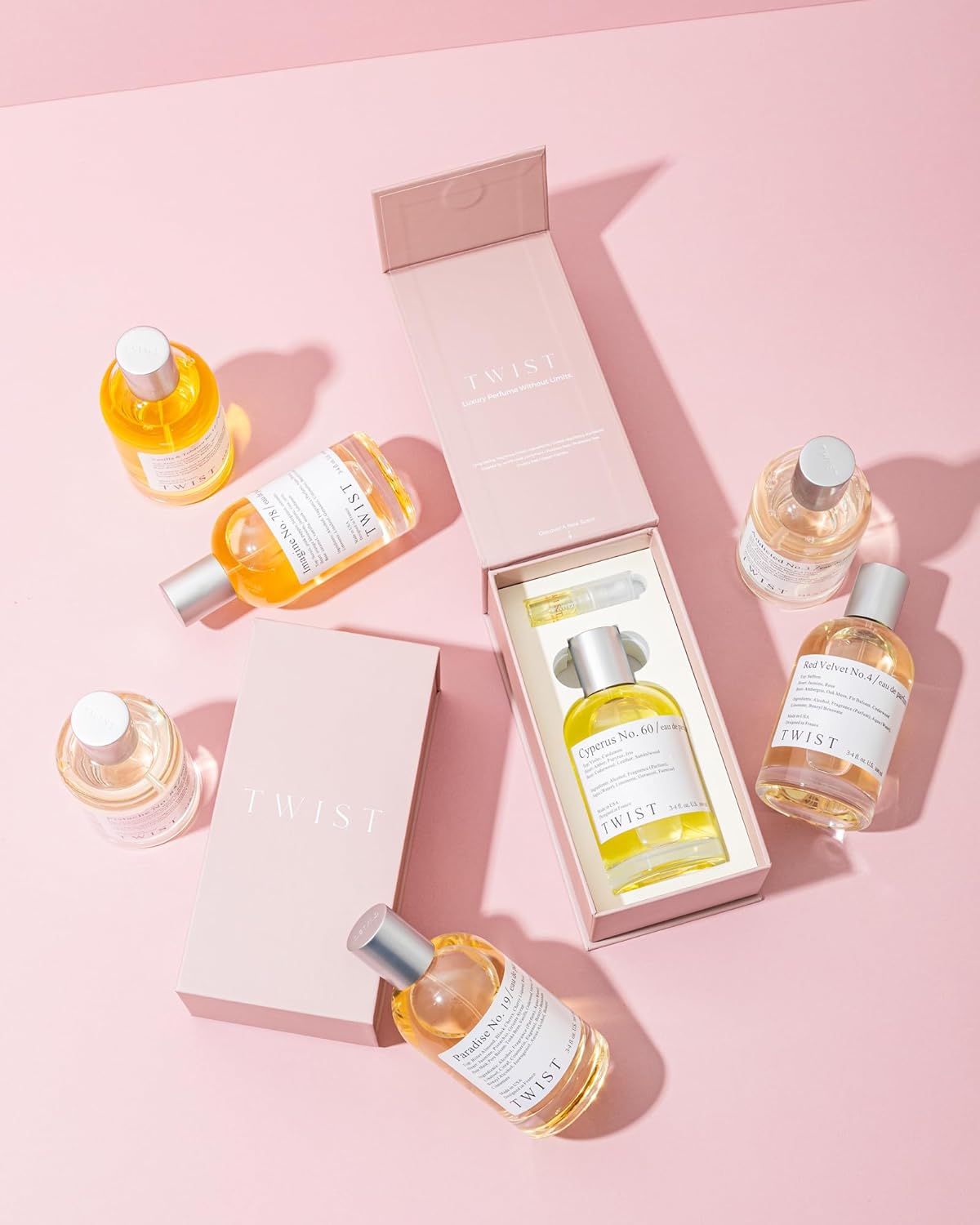 Twist Floral No. Magnolia No. 103 - Eau De Parfum Inspired by Guc. Flora Gorgeous Magnolia, Long-Lasting Perfume For Women, Paraben Free, Vegan, Clean Ingredients, Fragrance - 100 ml | 3.4 fl. oz.