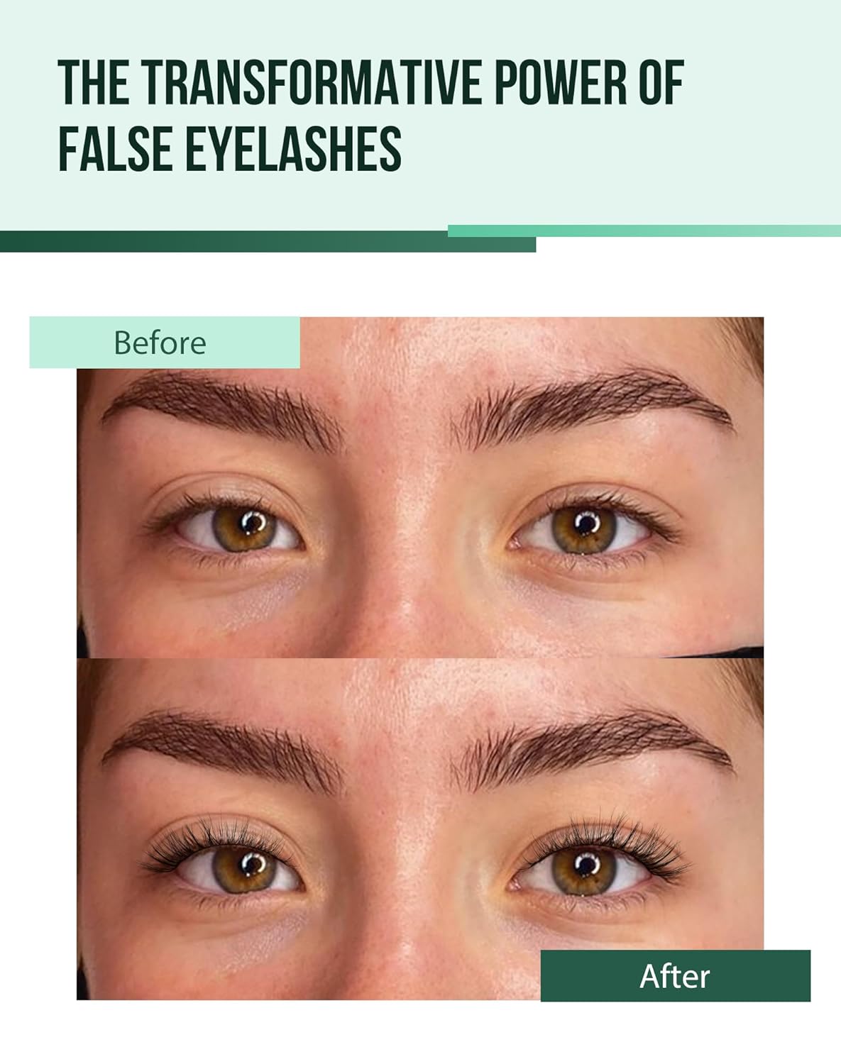 Cat Eye Lashes Short Strip Lashes Natural Looking False Eyelashes Wispy Fake Lashes Fluffy False Eyelashes Think Eye Lashes Pack 7 Pairs