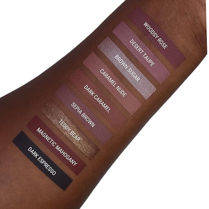 Aromi Metallic Liquid Lipstick | Smudge and Smear Proof, Long-lasting, Light Brown, Nude Lip Color with Shimmery Finish, Vegan, Cruelty-free, Gluten Free (Brown Sugar)