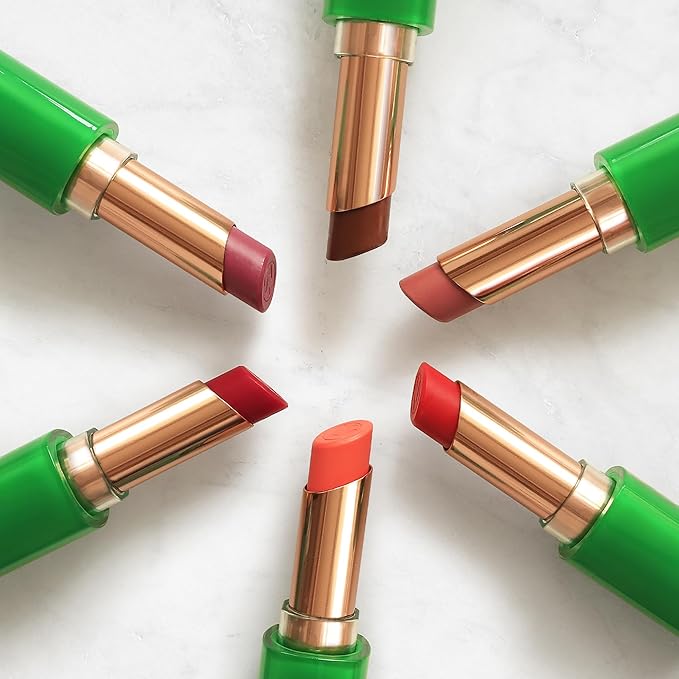 Magnifaik Beijo Luminous Moisturizing Lipstick - Lip Makeup with Natural Ingredients - Mango Butter, Acai Oil Lipstick for Women - Framboise - 0.1 oz