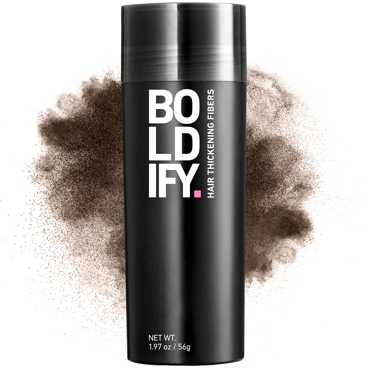 BOLDIFY Hair Fibers (56g) - Fill In Thinning and Fine Hair for an Instantly Fuller, Thicker Look - 14 Shades for Women & Men - Ash Brown
