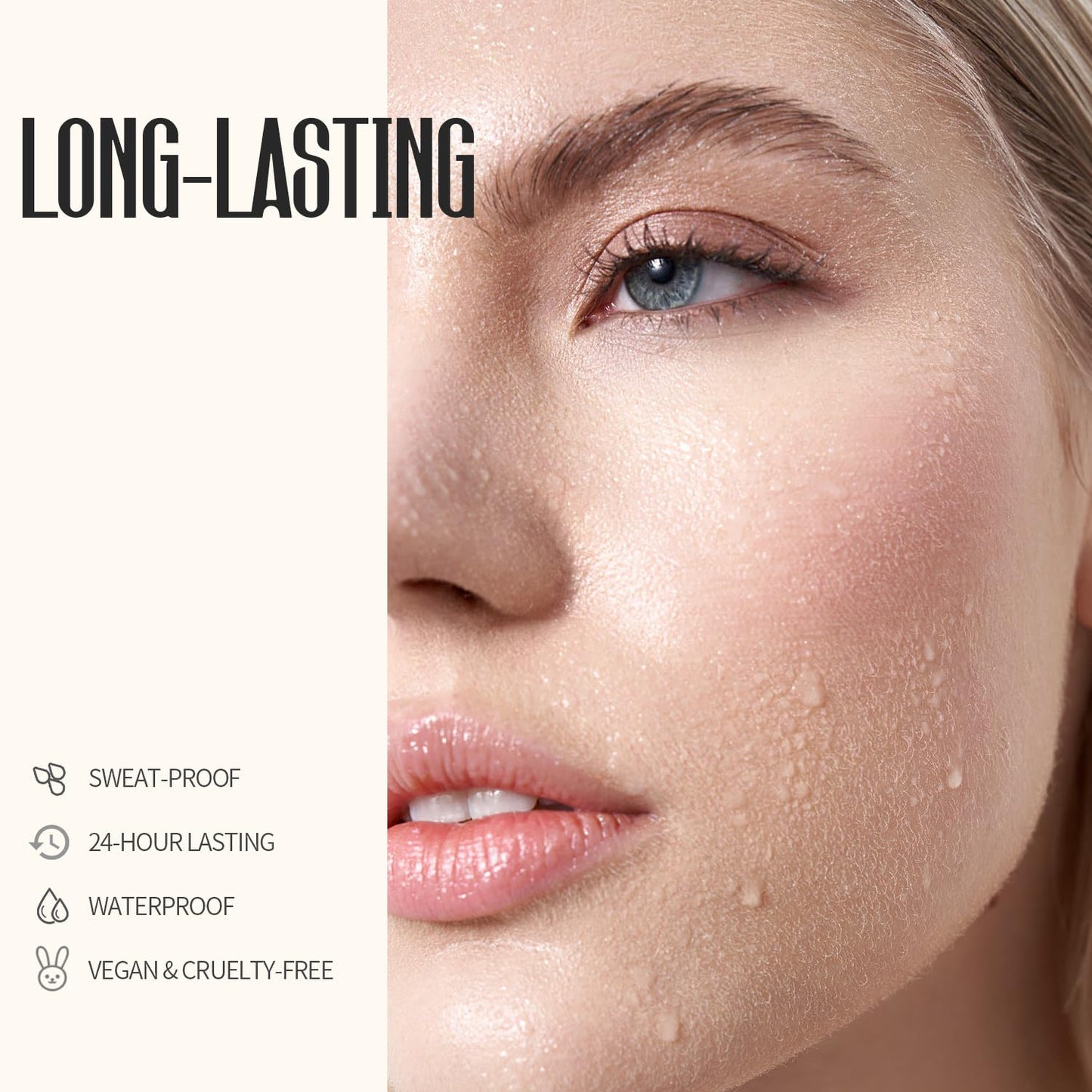 Blush Stick, Cream Blush for Cheeks and Lip Tint, Dewy Finish, Buildable & Blendable Color, Lightweight & Long-Lasting Formula | Mauve, 0.53fl.Oz