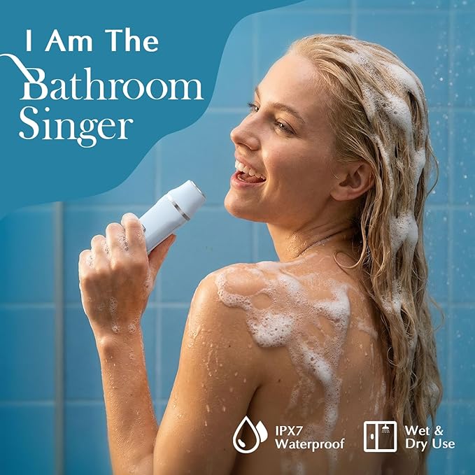 Bikini Trimmer for Women - Body Hair Trimmer Shaver for Women's Grooming, Wet & Dry Use Groomer, Dusk Razor for Women, Ladies Electric Razors for Legs, Female Trimmer for Private Area, Blue