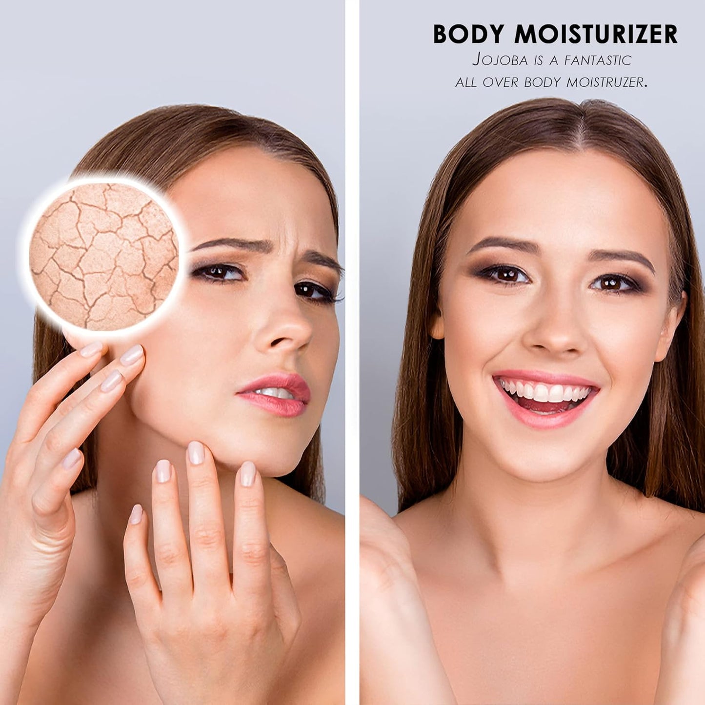 Soapeauty ARGAN OIL | 100% Natural & Pure | Cold Pressed & Deodorized | Carrier for Essential Oils, Face, Body and Skin Care, Hair Growth & Moisturizer | 48 fl oz (3 x 16 fl oz)