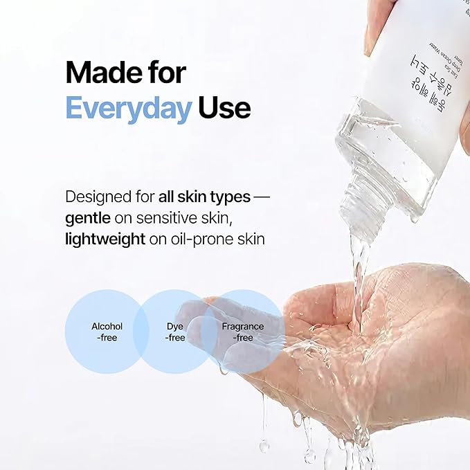 East Sea Deep Ocean Water Toner | Calming, Gentle Exfoliator, Deep Sea Water for Hydrating, Soft Finish, Korean Facial Toner & Astringent for Men and Women (200ml / 6.7 fl. oz.)