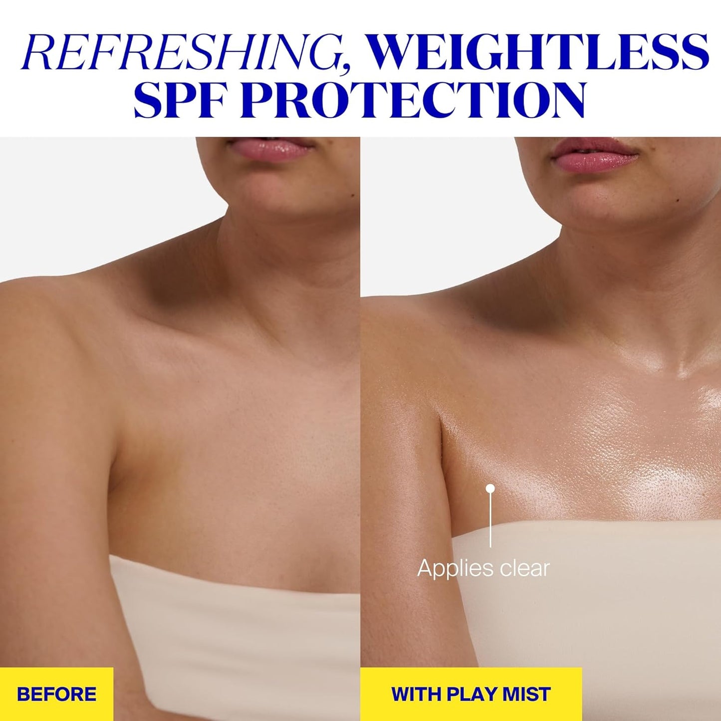 Supergoop! PLAY Antioxidant Body Mist w/Vitamin C - 6 fl oz - SPF 50 PA++++ Broad Spectrum Sunscreen - Body Spray - Great for Active Days